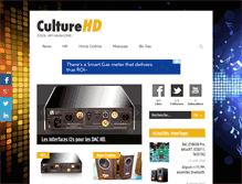 Tablet Screenshot of culturehd.com